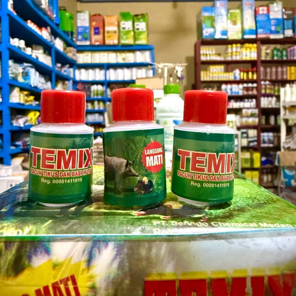 TEMIX Racun Tikus dan Babi Sangat Ampuh 1 Pcs - Temix Timex Pembasmi Tikus dan Babi