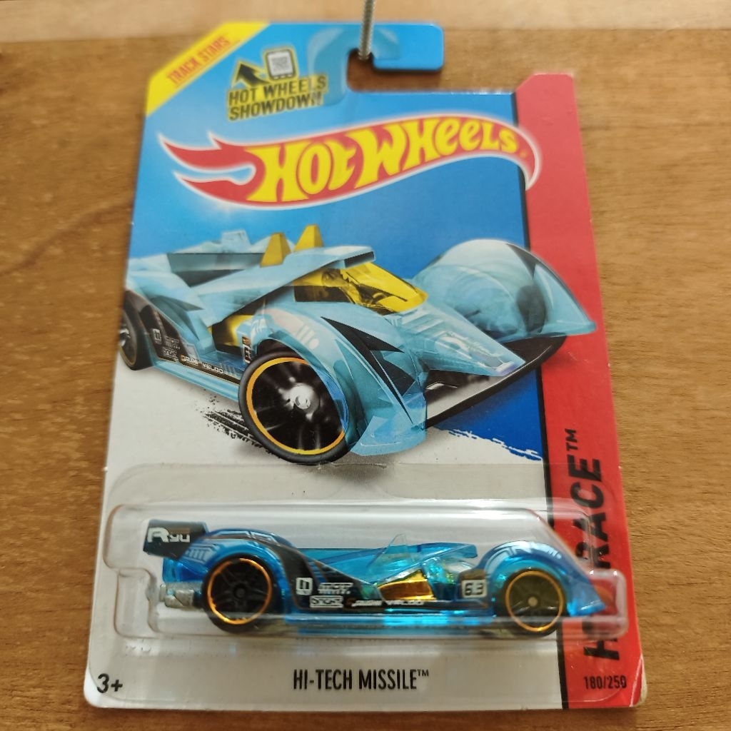 Hot Wheels Hi-Tech Missile - Blue