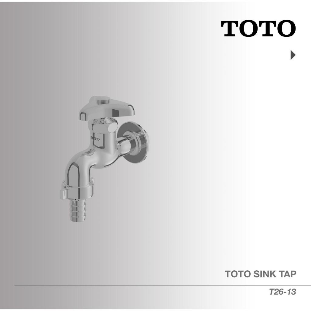 Kran Taman TOTO T26-13 / Keran Kamar Mandi TOTO / Kran Wudhu / Kran Air