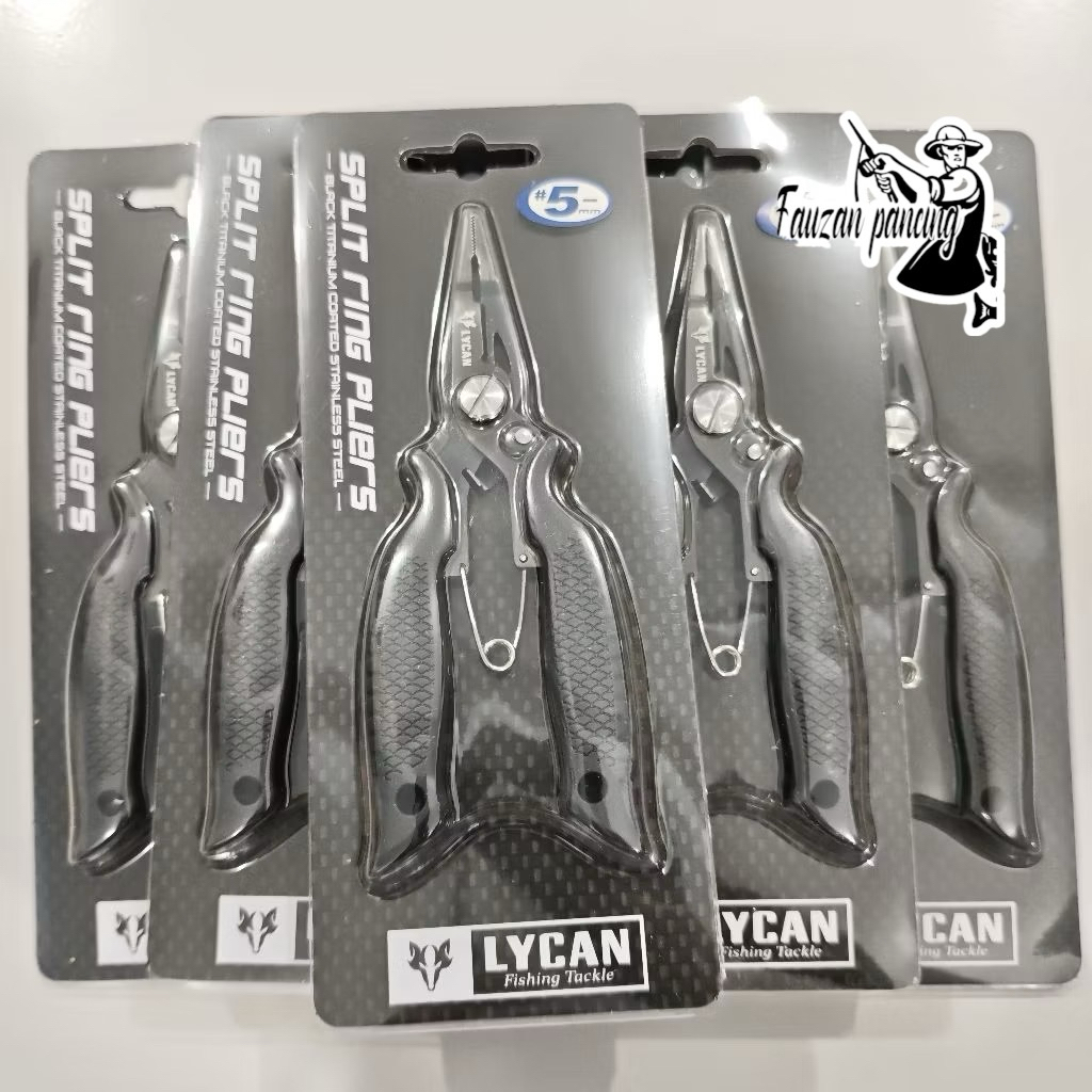 Tang pancing Lycan/Tang pancing/Tang split ring/Tang serbaguna/Tang pancing murah/Tang pancing berku