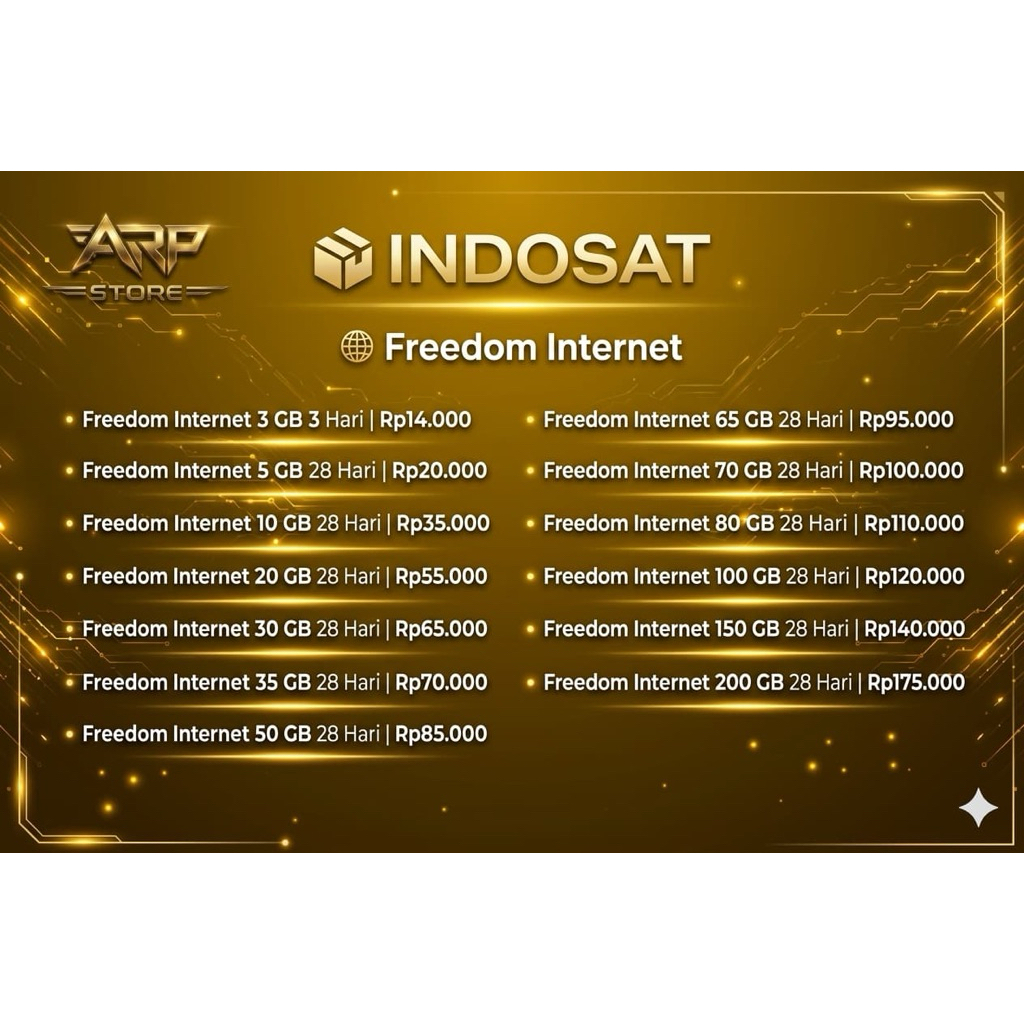 Paket Data Indosat Freedom Internet | Kuota Indosat Freedom Internet