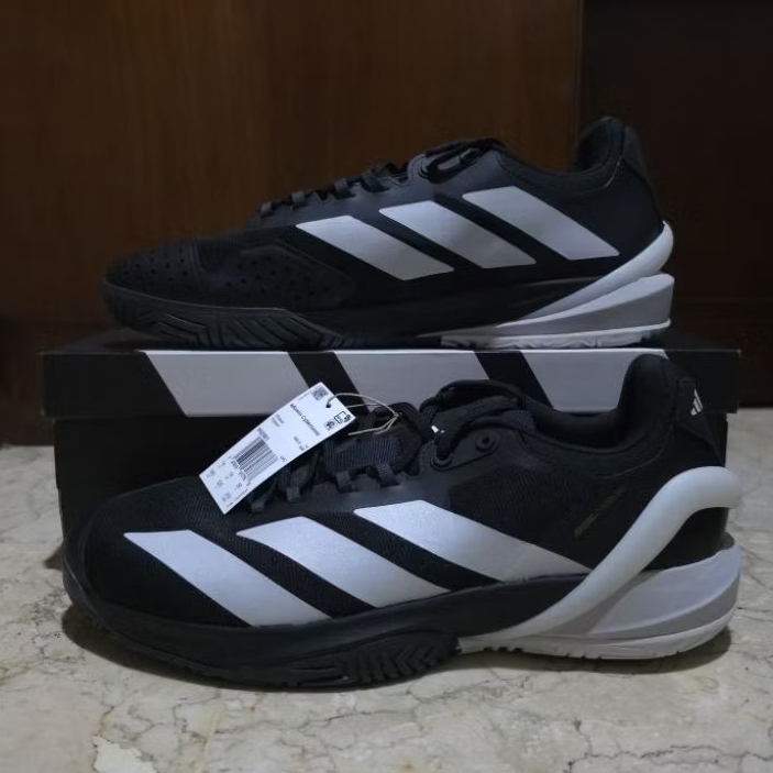 Sepatu Tenis Pria adidas adizero Cybersonic 2 Black size 50