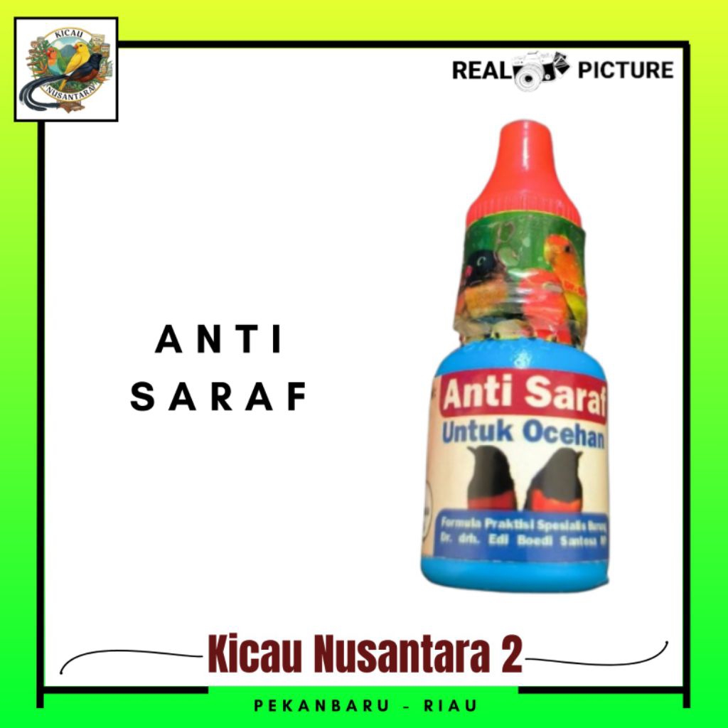Obat Gangguan Saraf Burung - Anti Saraf Dr. Edi untuk Pemulihan Saraf