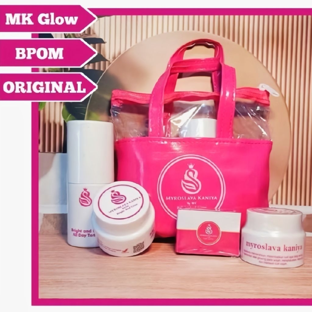 Skincare MK GLOW Terbaru Original BPOM