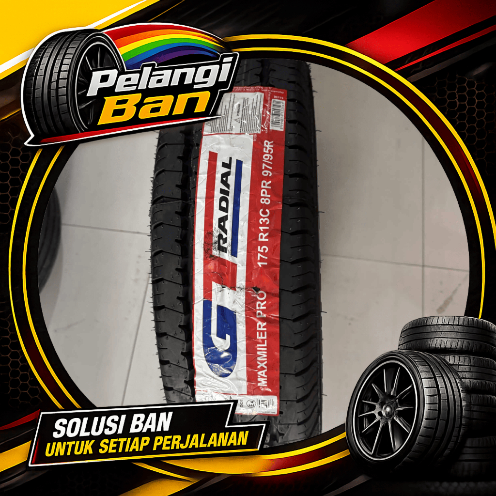 Ban Mobil GT Maxmiller 175 R13 - Ban Pickup & Niaga Tahan Beban