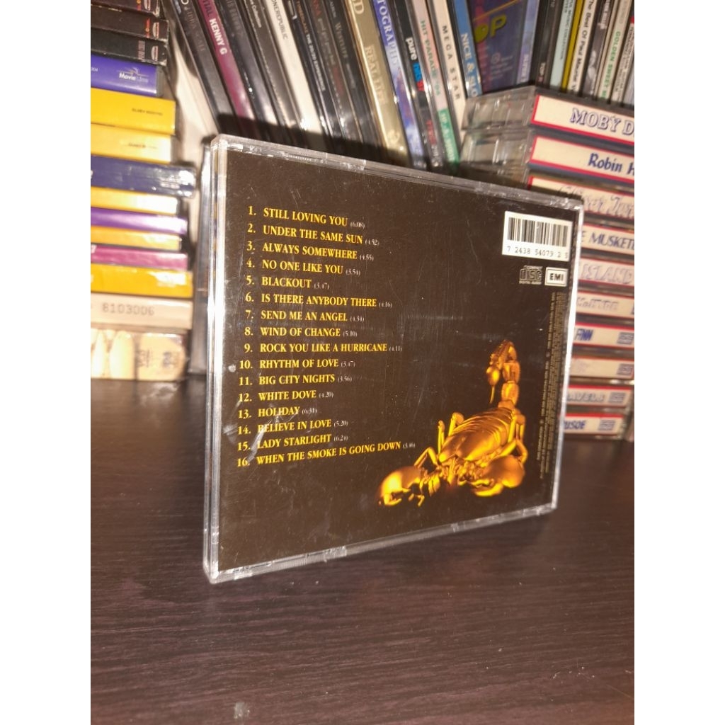 CD original import Scorpions - Gold