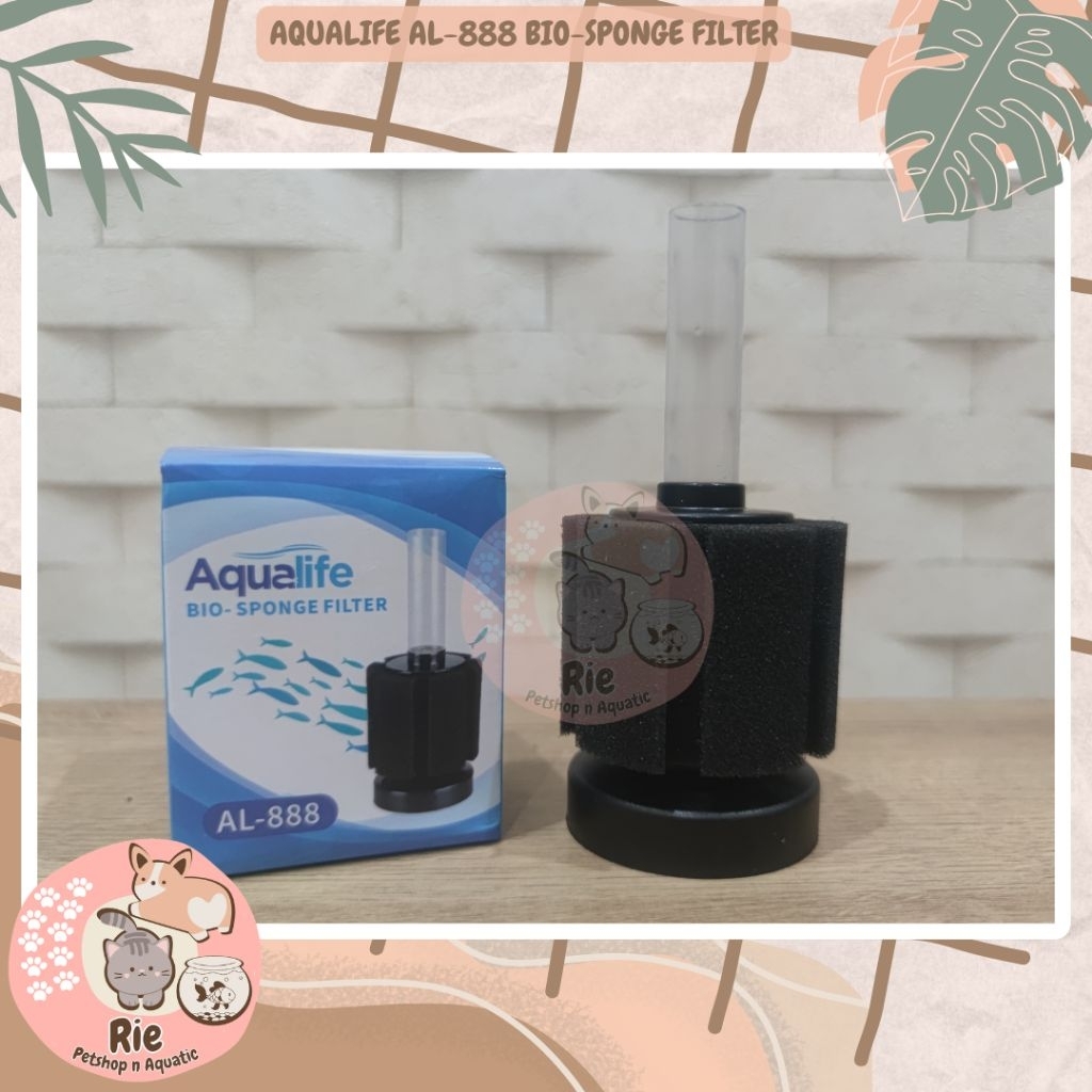 Aqualife AL-888 Aquarium Sponge Filter / Bio Sponge Filter / Biofoam Aquarium