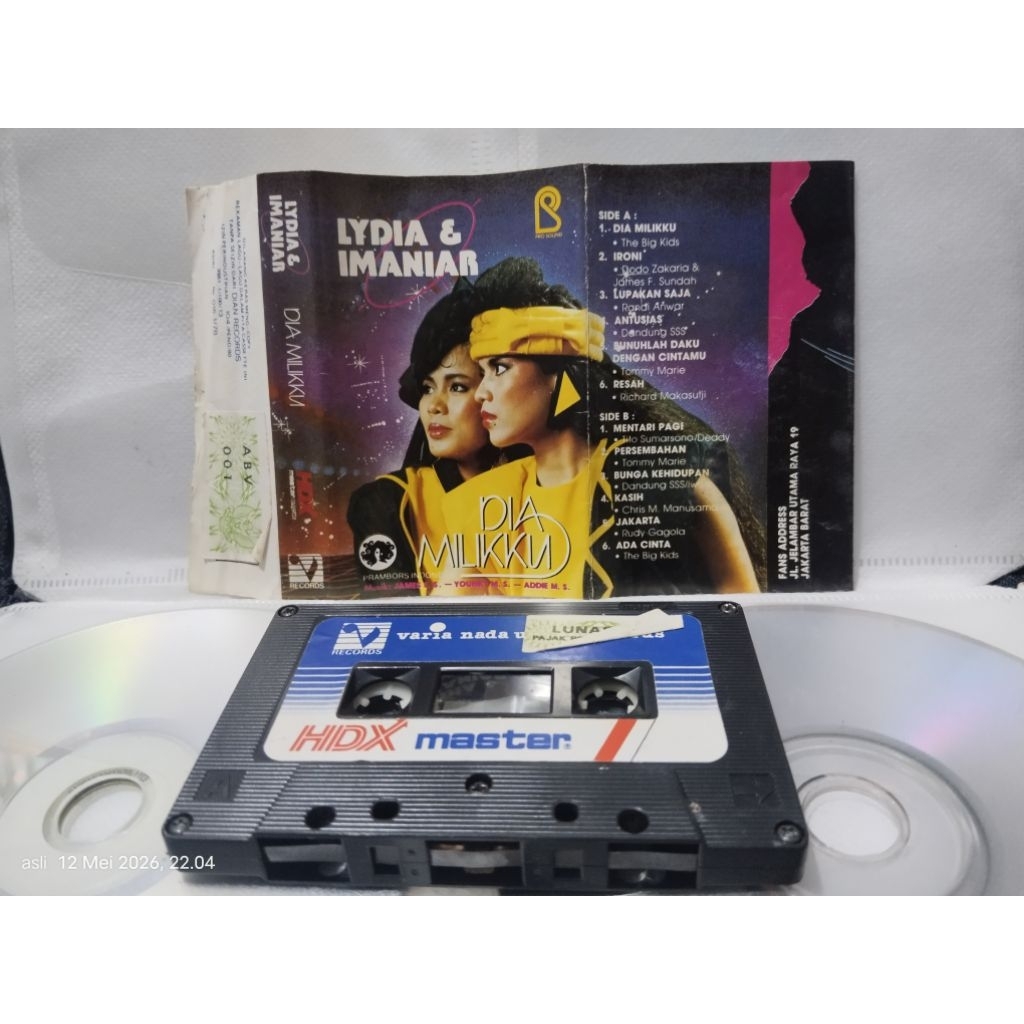 kaset pita Lydia & Imaniar