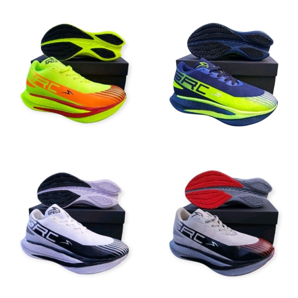 Sepatu Pria Wanita Running Specs Lari Olahraga volley badminton Gym Terbaru Grade Original 100% Puti