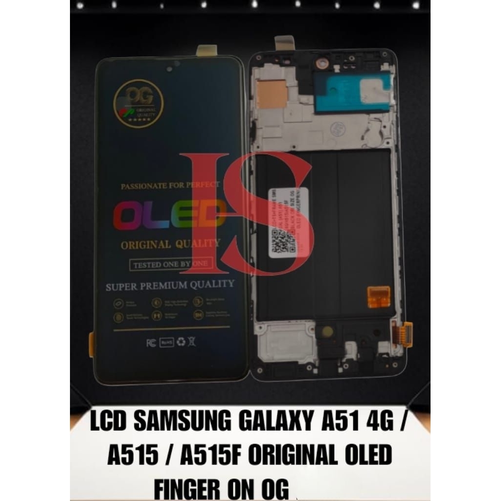 LCD SAMSUNG A51 FULLSET TOUCH SCREEN LCD SAMSUNG GALAXY A51 2020/A515 LCD ORIGINAL