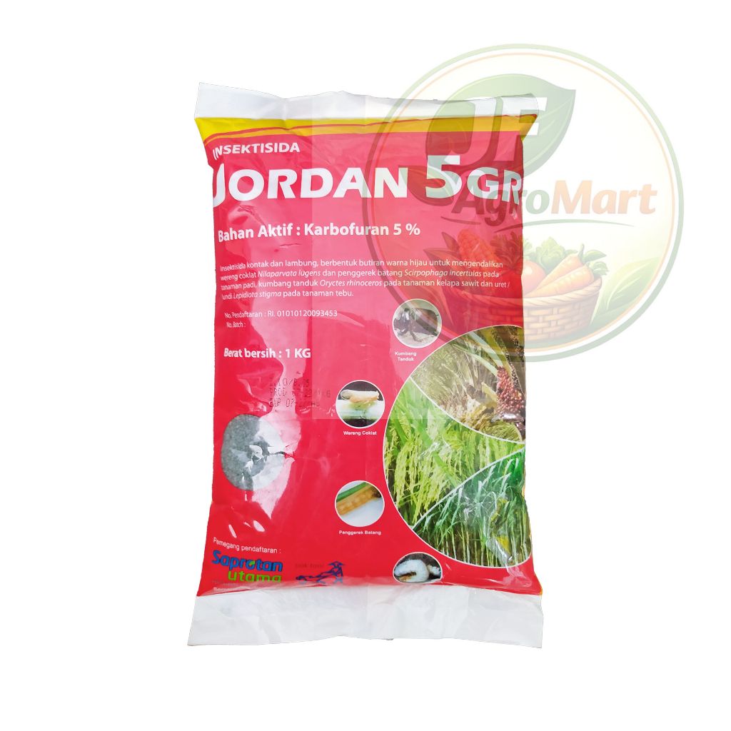 INSEKTISIDA JORDAN 5 GR - 1 KG