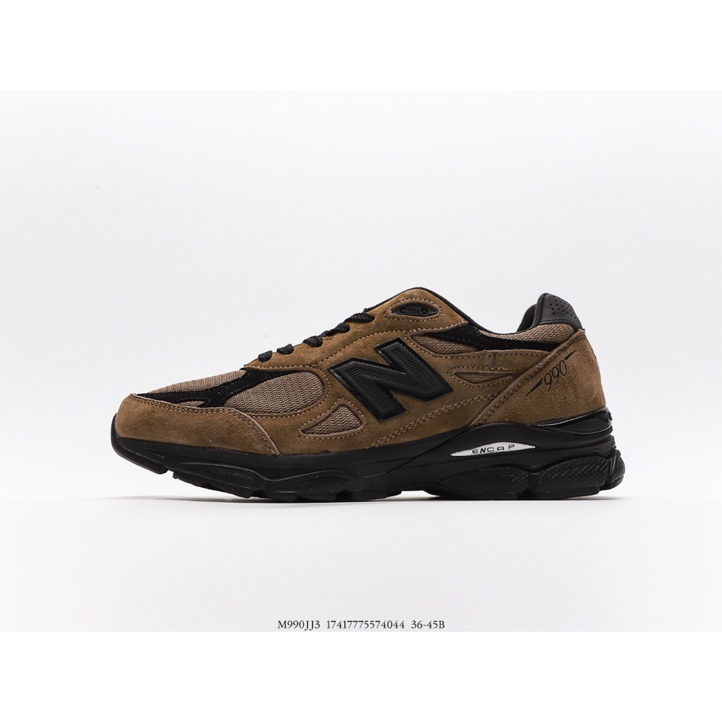 Blackshoes - Sepatu Sneakers JJJJound x New Balance M990JJ3 Brown Black