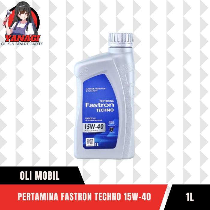 Pertamina Fastron Techno 15W-40 1 Liter - Oli Mobil