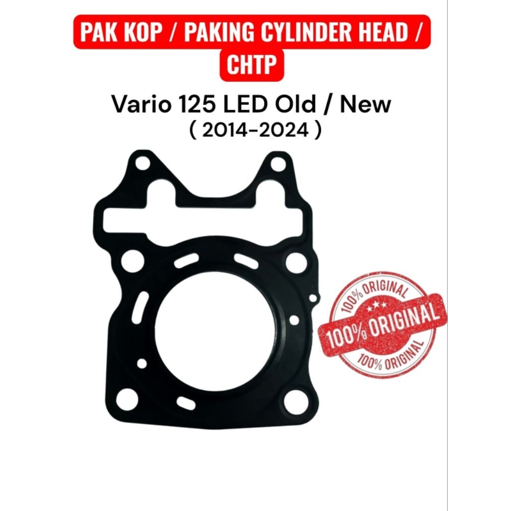pak paking cylinder kop pak kop chtp vario 125 led old new ori lost pack