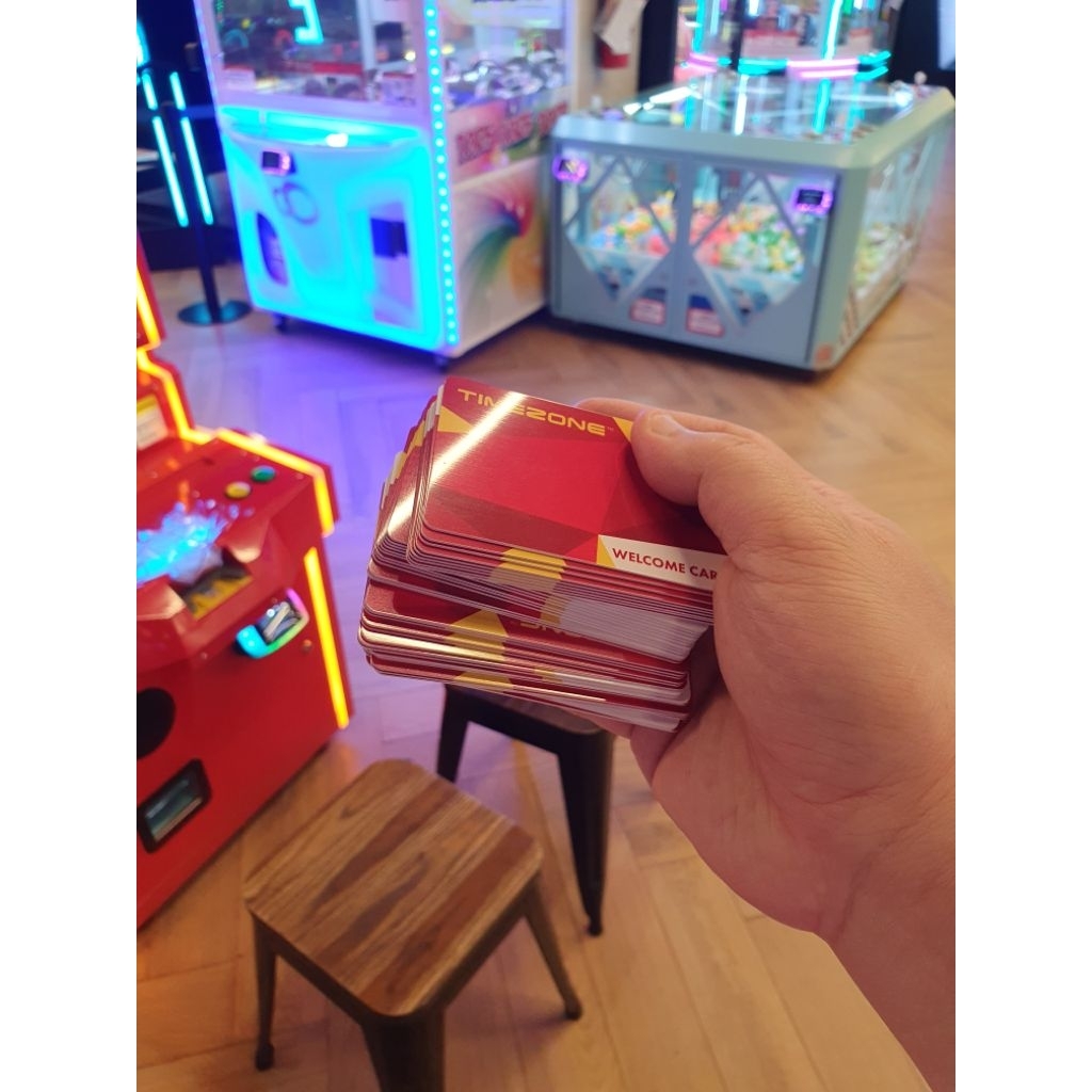 Kartu Timezone powercard merah - 1 kartu berisi 200 tizo bisa dibuat main di semua timezone