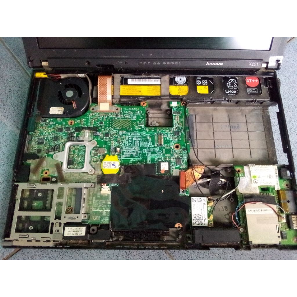 motherboard Lenovo Thinkpad X201i core i3 oke normal
