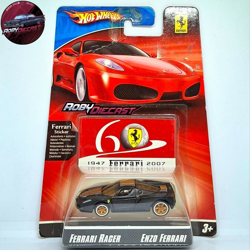 Hot Wheels Ferrari Racer Enzo Ferrari Black