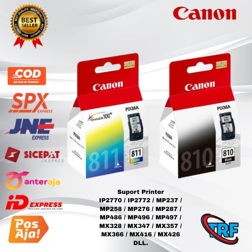 Tinta Cartridge canon 810 dan 811