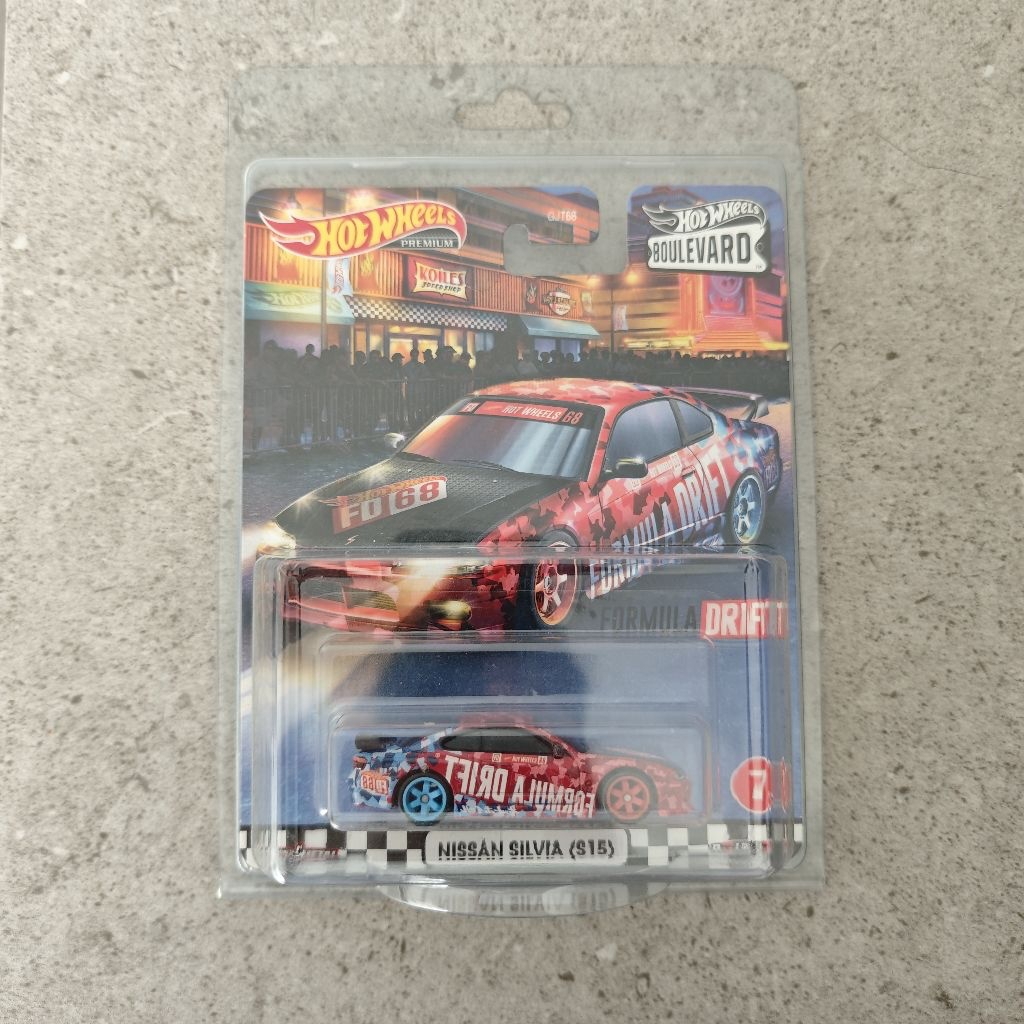 Hotwheels Premium Nissan Silvia S15 Boulevard Formula Drift