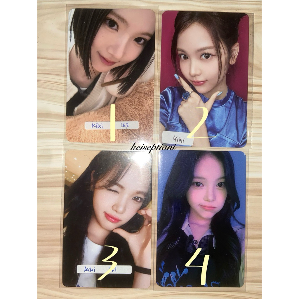 Photocard (OFFICIAL) Carmen, Jiwoo, Yuha, Ian Hearts2hearts H2H