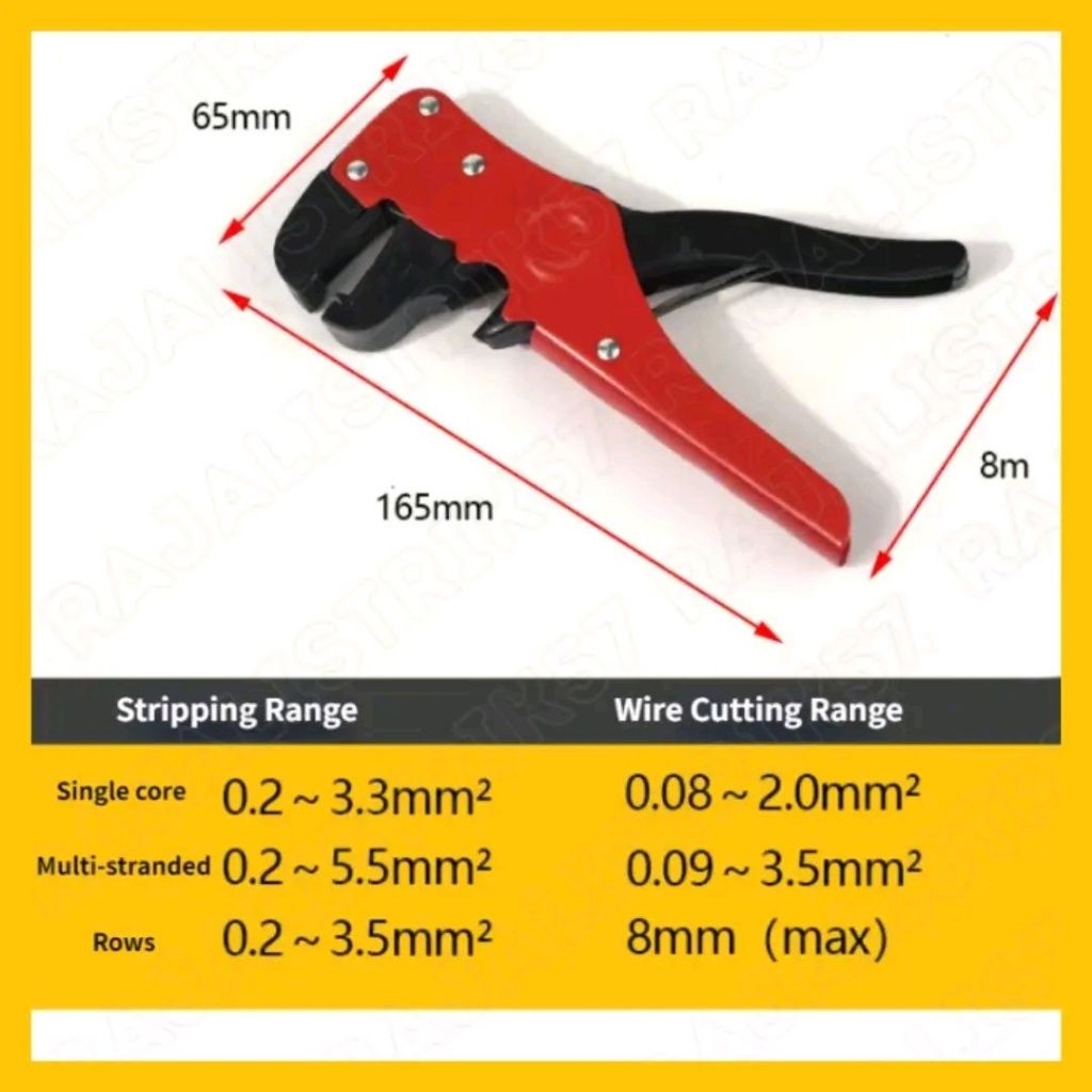Tang potong tang kupas kabel model F