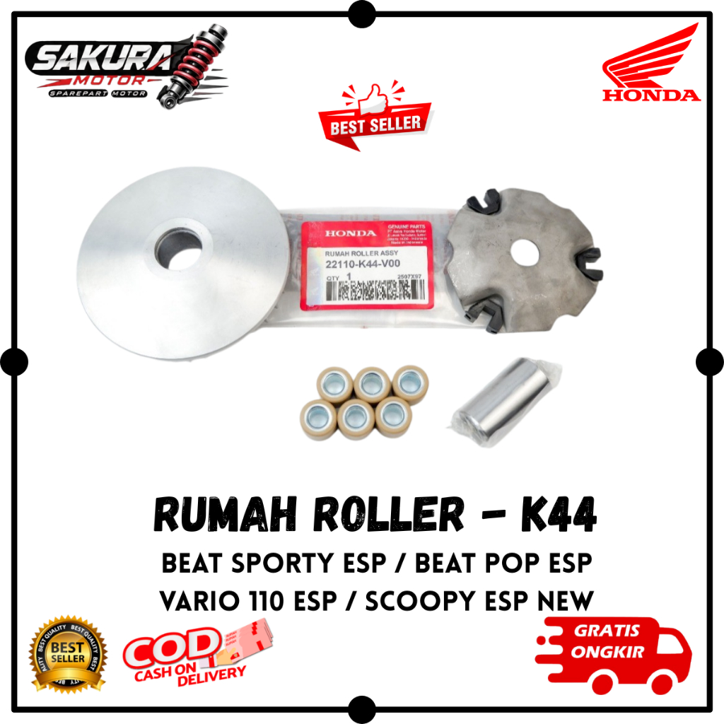 Rumah Roller Beat Fi ESP / Vario 110 ESP  / Scoopy ESP New - K44