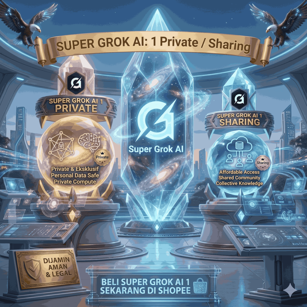 SUPER GROK AI TERBARU PRIVATE & SHARING BERGARANSI