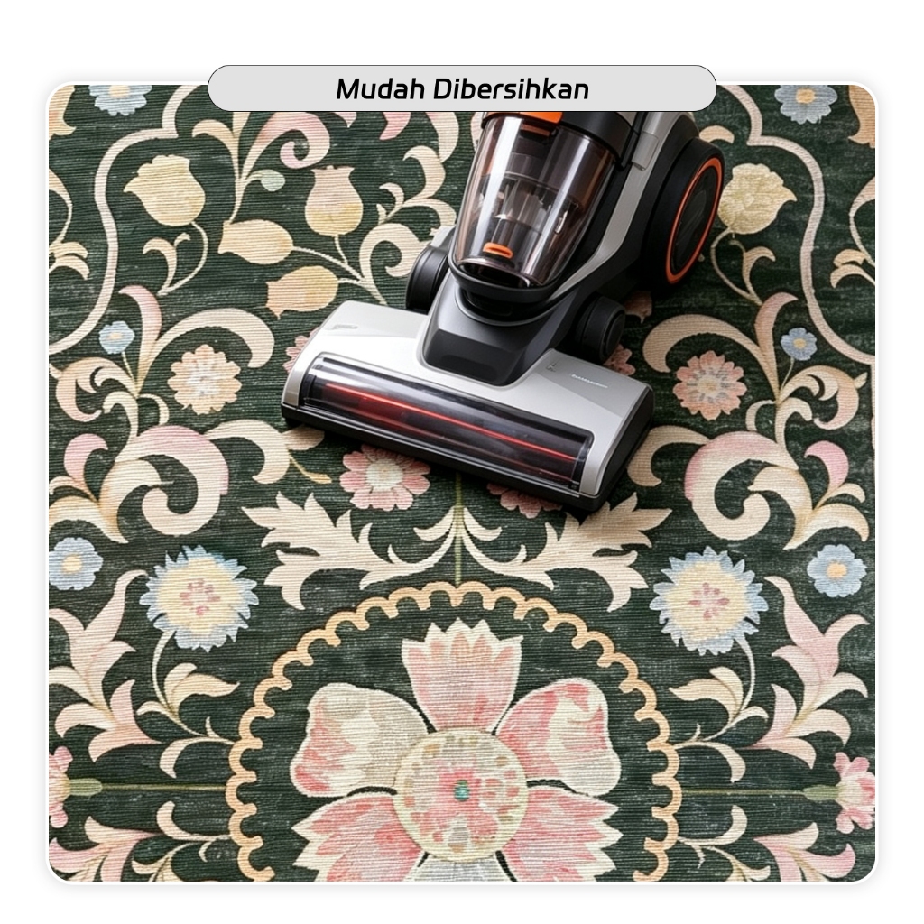 INSTAN [Umi Yuli] - Karpet Polyester Jumbo 200x300CM Permadani Premium Anti Slip Motif Turky Ruang
