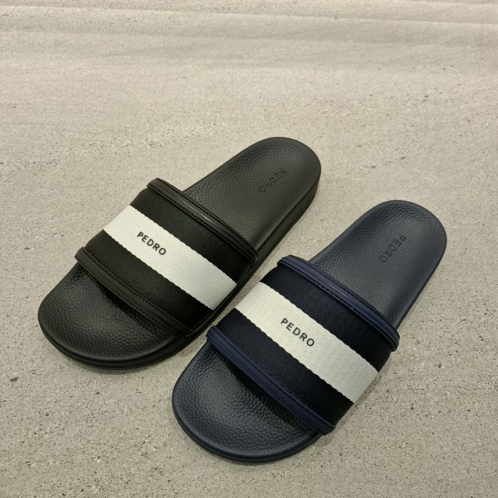 Pedro Men's Sandal Slider Pria Authentic - Sendal Casual Ringan & Simple Untuk Sehari Hari