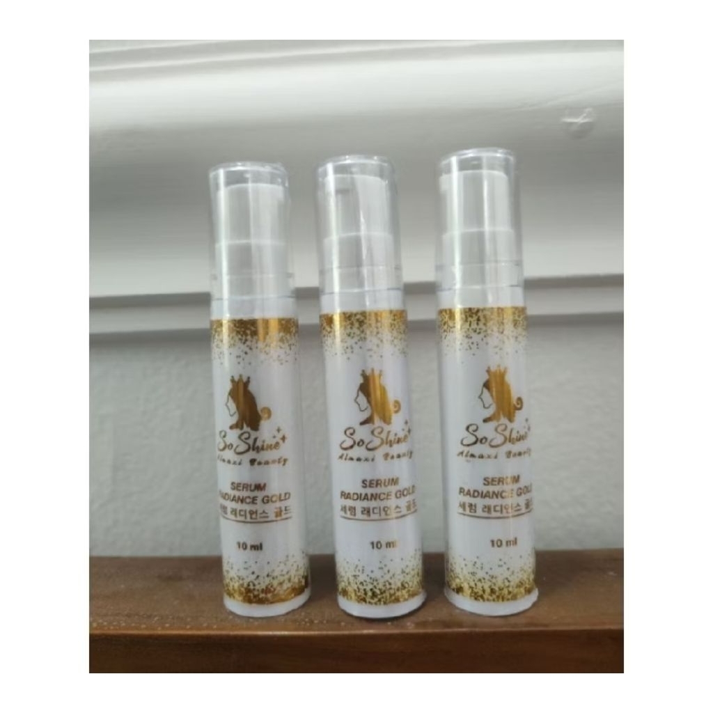 Serum  gol whitening Premium Al Maxi glow kemasan terbaru
