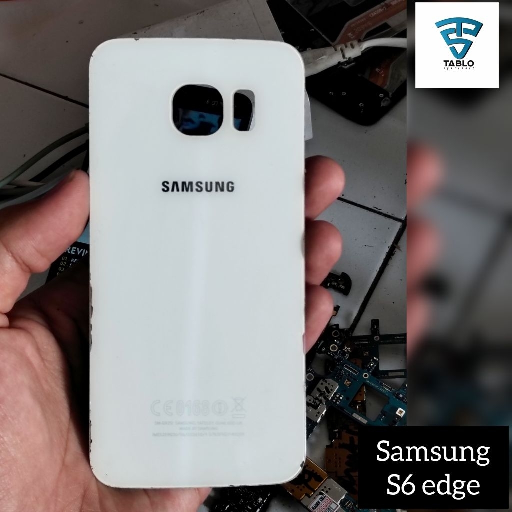 tutup belakang backdoor Samsung S6 Edge KW second
