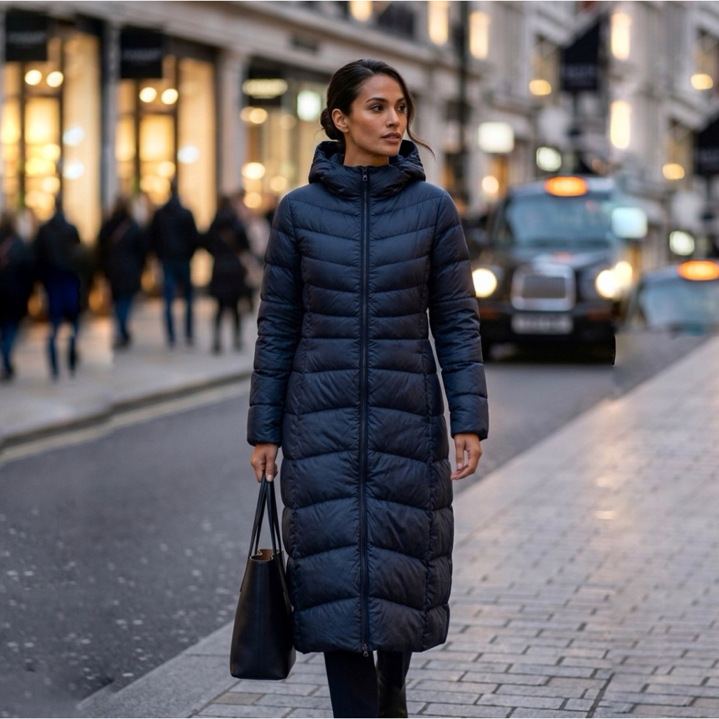 JAKET BULU ANGSA ULTRALIGHT COAT SUPER LONG UNIQLO