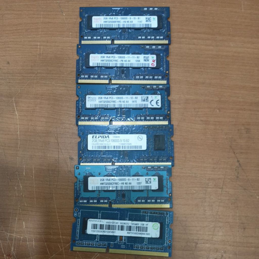 Sodim DDR3 2gb pc10600s/12800