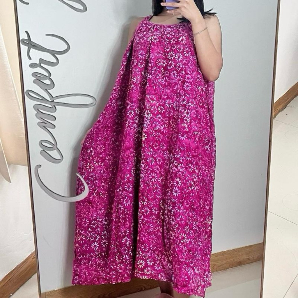 DIVA You Can See Dress by SILATUKU - Daster Lekbong Jumbo Dress Yukensi Model Payung Tanpa Lengan Ba