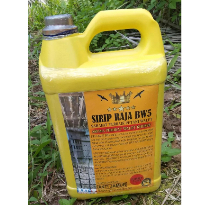Sirip Raja BW5 Parfume Dinding Aroma Pemikat Walet Isi 5 Liter Anti Jamur Perangsang Walet