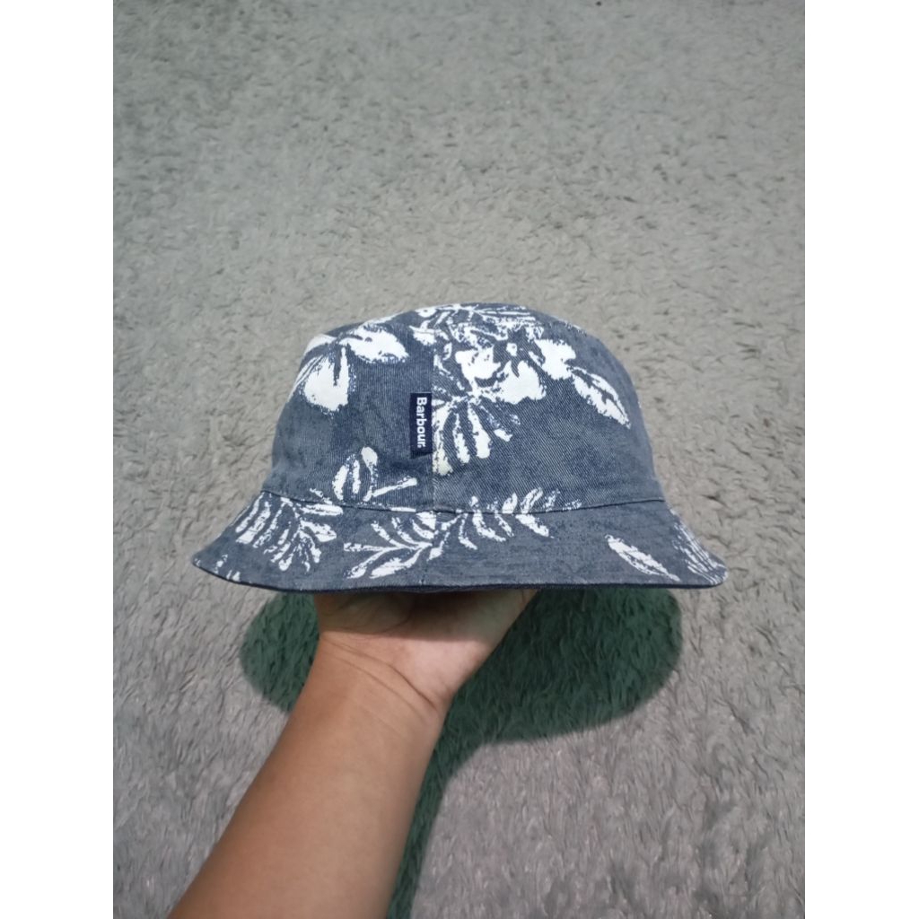 BUCKET HAT BARBOUR REVERSIBEL SECOND