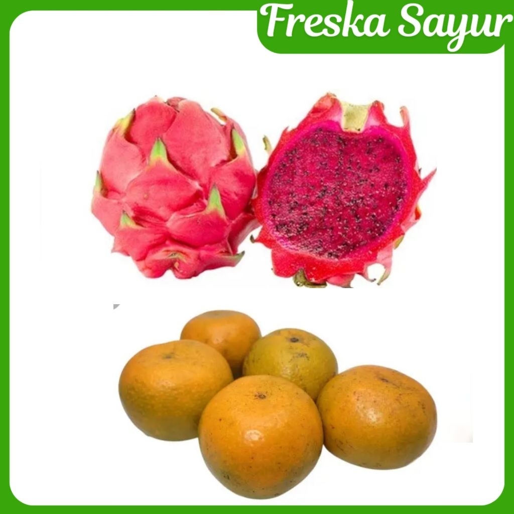Buah Naga Mix Jeruk Medan 1 Kg
