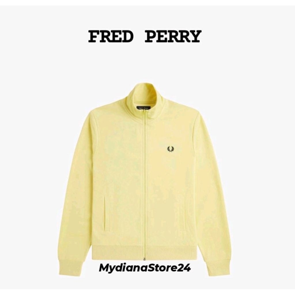 FRED PERRY - FRED PERRY TRACK JACKET - CHAMPION'S GOLD