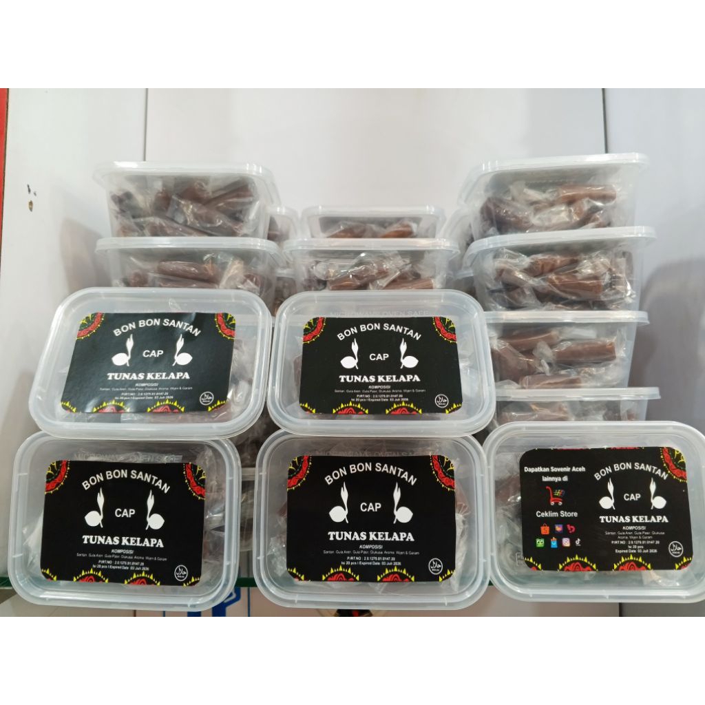 Kue Khas Aceh - Permen Kelapa (Bon- bon Santan) - Gula U (Kelapa Gula)