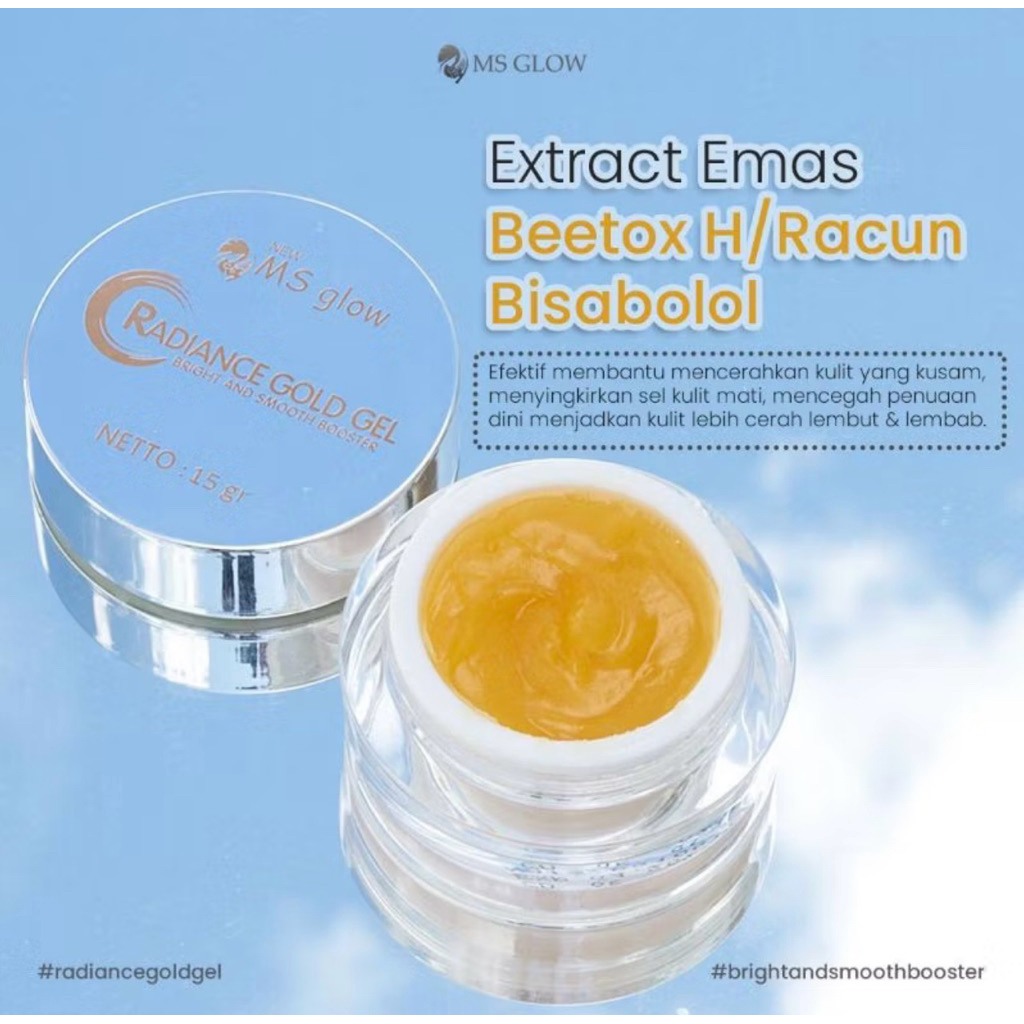 Radiance Gold Gel Ms Glow | Ms Glow Radiance Gold