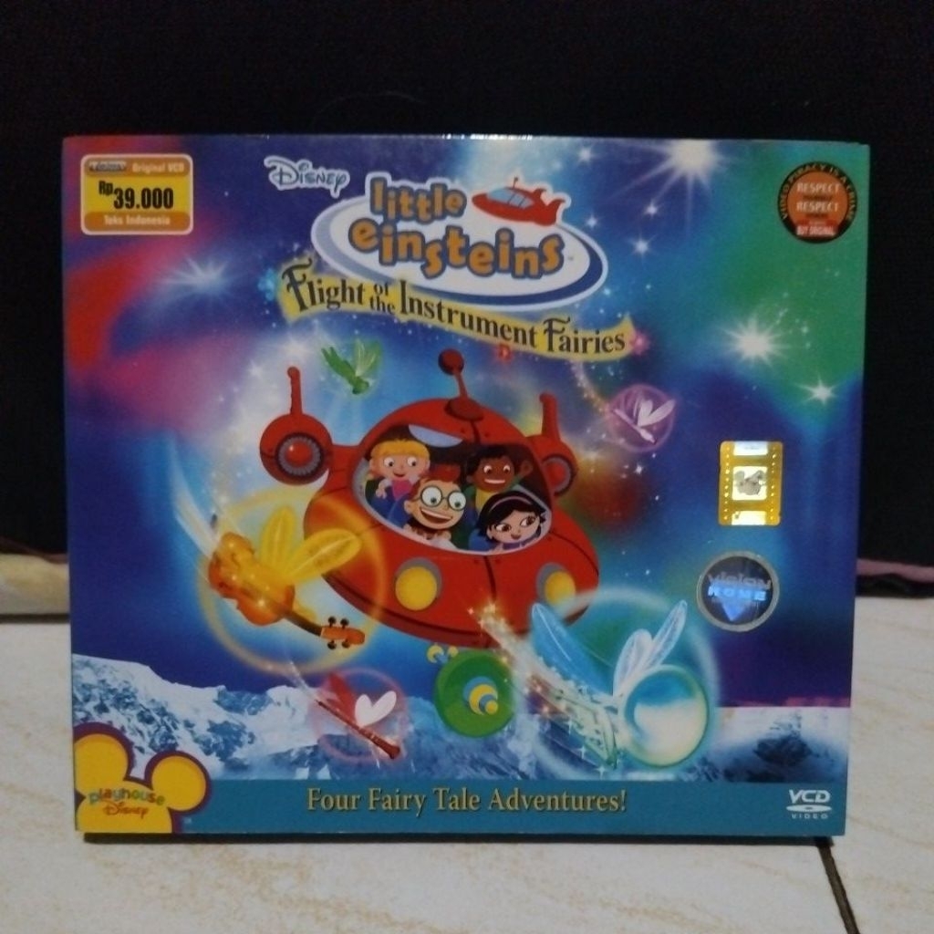KASET CD VCD LITTLE EINSTEINS DISNEY JADUL