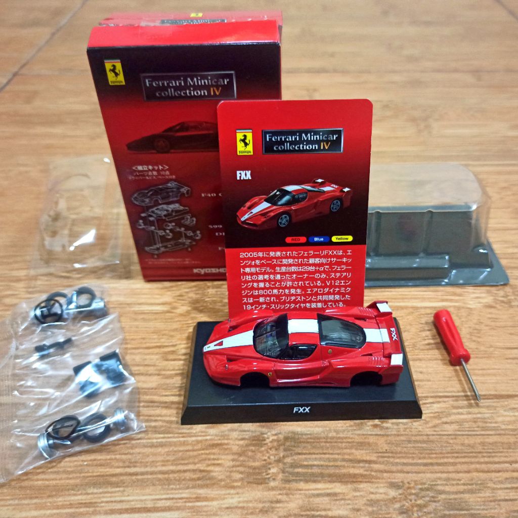 Diecast Kyosho 1/64 Ferrari Minicar Collection IV Ferrari FXX Red