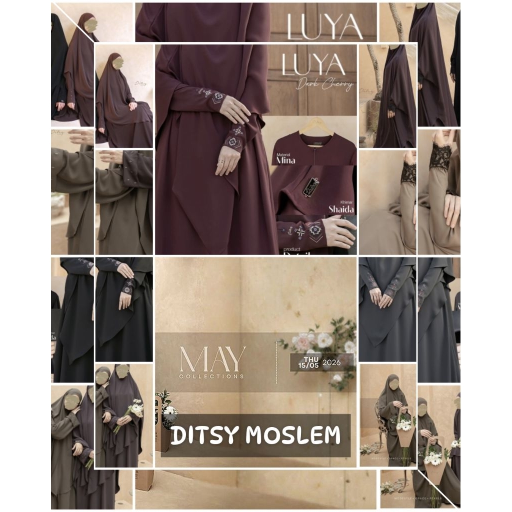 Luya Dark Cherry, Luya Black, Luya Dark Grey, Lana Black, Lana Cub, Lana Deep Mahogany, Lainnie JetB