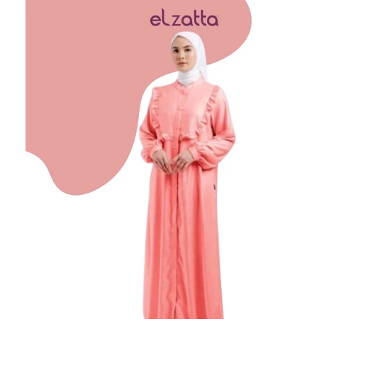 ELZATTA GAMIS FRILLS GAMIS DRESS ABAYA ELZATTA PROMO