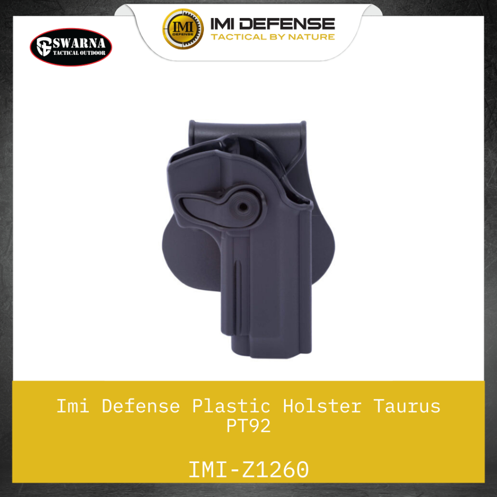 IMI DEFENSE Polymer Retention Holster For Trs PT92/PT92 With Rail/PT 99/PT 100/PT 101