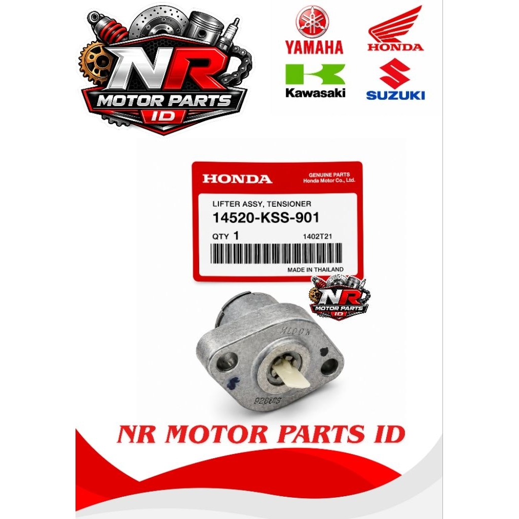 TENSIONER TONJOKAN KETENG KARISMA  KIRANA SUPRA X 125 VARIO 110 BEAT 14520-KSS-901 THAILAND