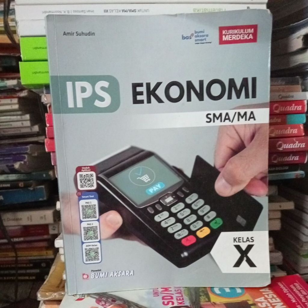 buku IPS ekonomi kelas 10 SMA bumi aksara kurikulum merdeka