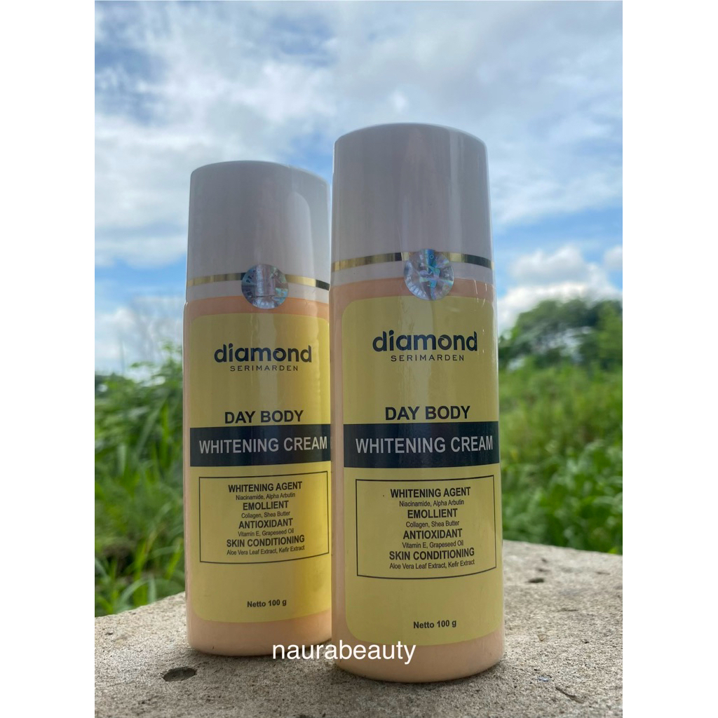 2 pcs lotion day diamond serimarden 100ml