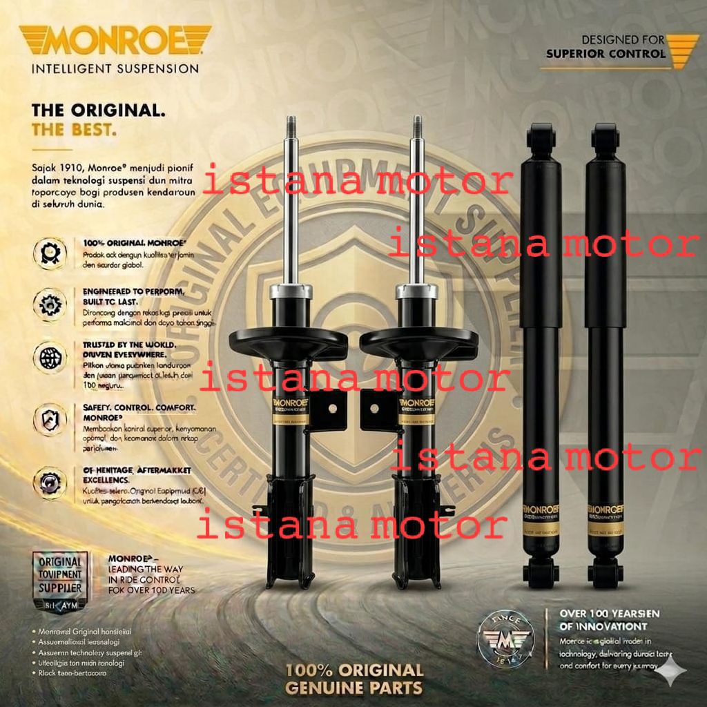 shockbreaker depan belakang suzuki grand vitara monroe original