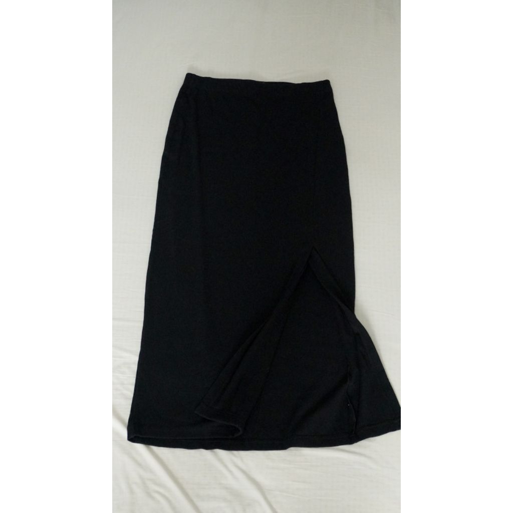 Rok Span Panjang Hitam Preloved
